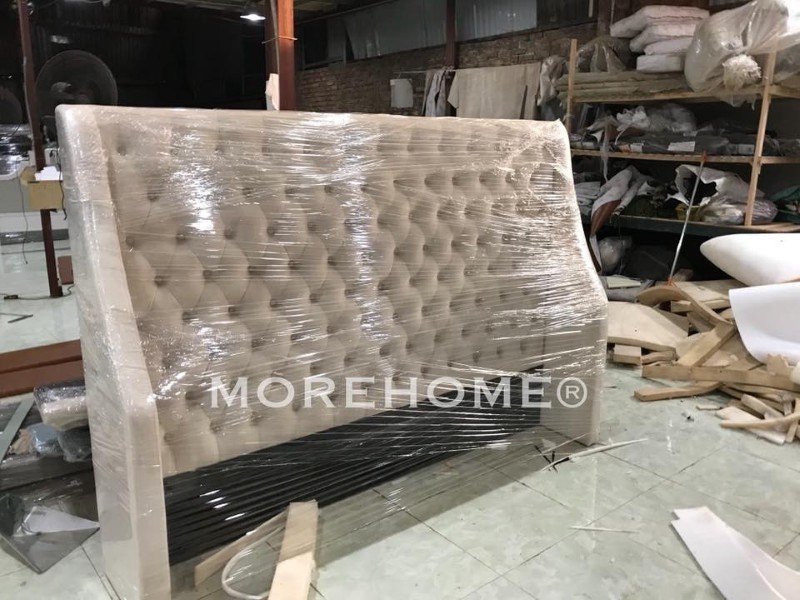 Giường bọc nỉ và đầu giường bọc nỉ đẹp, giá rẻ Giường bọc nỉ và đầu giường bọc nỉ đẹp, giá rẻ